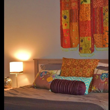 Fun sexy master bedroom