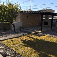 Backyard remodel