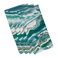 Remolina, Print Napkin, Set of 4, Teal