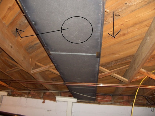Moving Return Air Vent Over Joist Possible