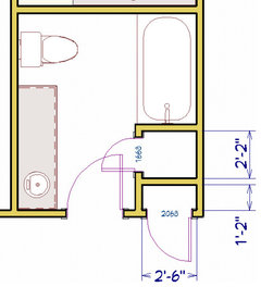 Rough draft of floor plan- thoughts?