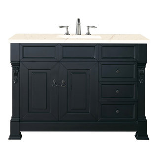 Boston 47 Stainless Steel Sink Console (Double Basins), Radiant