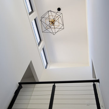 Completed (entrance foyer, bridge above)