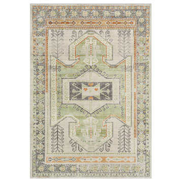 Bodrum BDM-2337 Traditional Light Green 8'10"x12' Area Rug