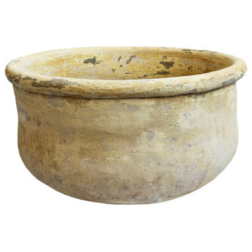 Kamun Yellow Earth Ware Pot
