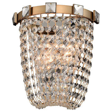 Impero 9x9" 2-Light Traditional Sconce by Allegri