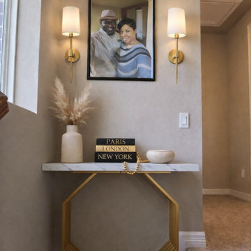 Modern Glam Console Table
