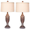 Urn Cottage Antique Brown Res, Table Lamps, 29.5"