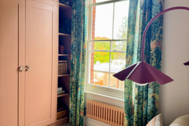 Photo of an eclectic bedroom in Kent.