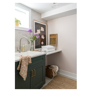Split Level Chic - Transitional - Laundry Room - Chicago - by DEW ...