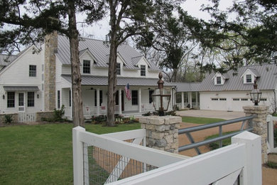 Example of an exterior home design in Dallas