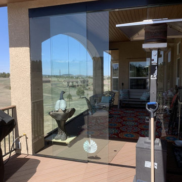 Sliding Glass Door Leads to Deck