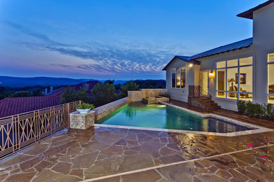 Example of a classic pool design in Austin