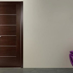 Maximum 201 Modern Interior Door Wenge Finish - Interior Doors
