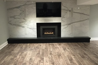 Trendy home design photo in Toronto