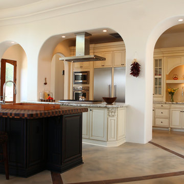Elegant White Kitchen - MDF