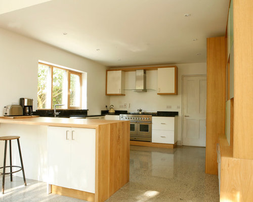 Best Contemporary Oak Kitchen Design Ideas & Remodel Pictures | Houzz  SaveEmail