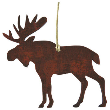 Moose Ornaments, Set of 3