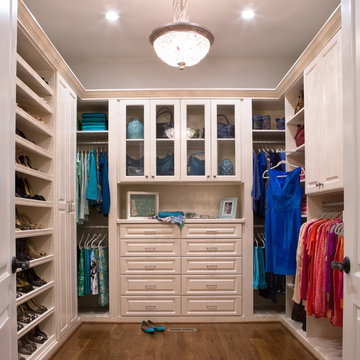 Organized Master Closet