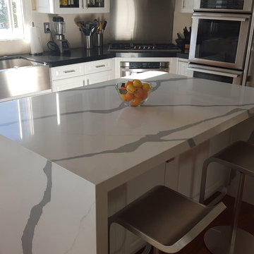 Kitchen Quartzite Countertops and Backsplashes
