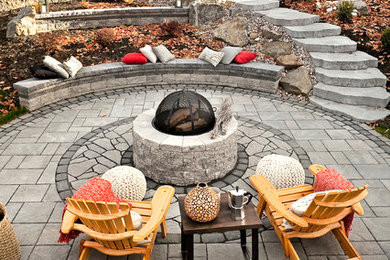 Patio - modern patio idea in New York