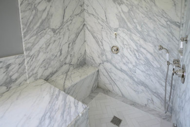 Inspiration for a contemporary bathroom remodel in San Francisco