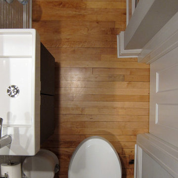 Design Matters - Making a Tiny Space into a Full Bathroom