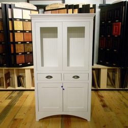 Painted White - China Cabinets And Hutches