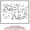 Flock of Cranes Craft Stencil, Easy DIY Stencils For Home Decor, Medium