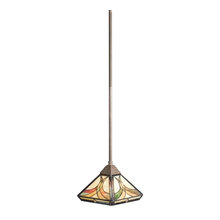 Pendant light over countertop