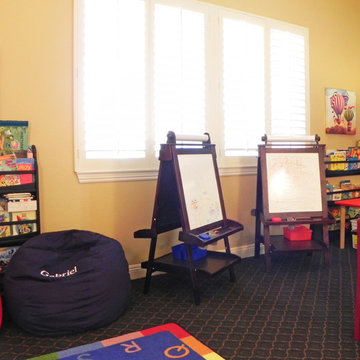 Twins' Bedrooms & Playroom