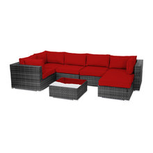 Furniture reef rattan London 7 piece $1645