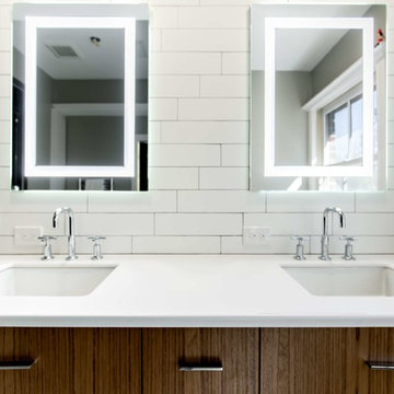 Dallas Bathroom Remodel with New Shower Spa System