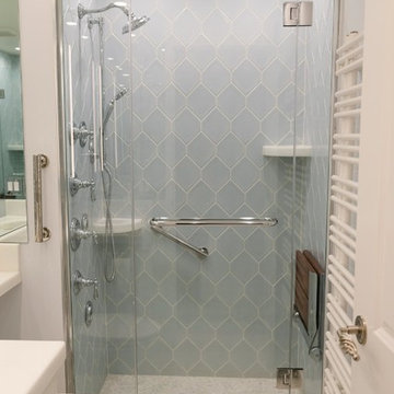 3 Universally Designed Baths on Lake Shore Drive