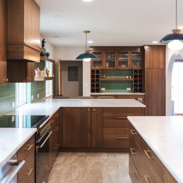 1970s Mid-Century Modern Kitchen Remodel in Golden, Colorado