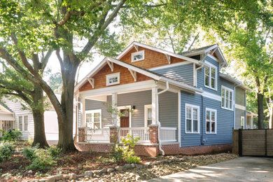 Craftsman exterior home idea in Atlanta