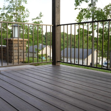 Ridge Premium Color Combination Deck with S110 Steel Railing
