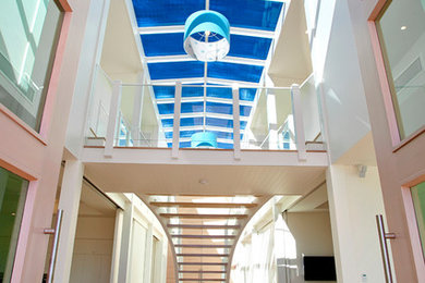Photo of a modern hallway in Sunshine Coast.