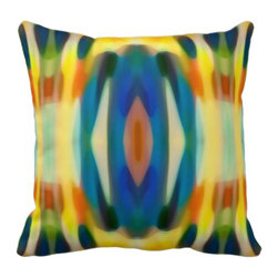 Abstract Art Fury Pattern 4 Pillow - Decorative Pillows