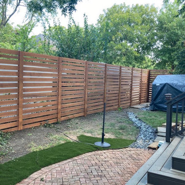 Modern Fence For A Historic Home