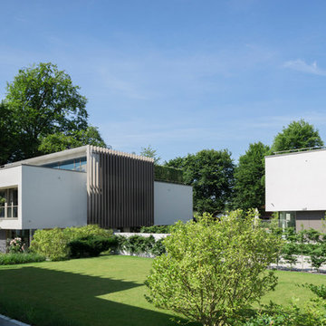 B27 | Neubau eines Doppelhauses + 5 Einfamilienhäuser mit Tiefgarage