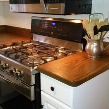 Completed Oak Countertop