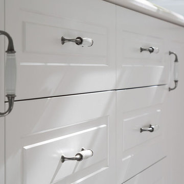 White on White - country kitchen renovation