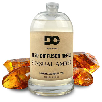 Sensual Amber Reed Diffuser Refill Oil 3.4oz/100mL