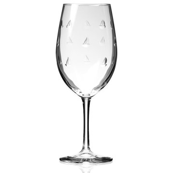 Sailing All Purpose Wine Glass, 18 Oz., Set of 4 Wine Glasses