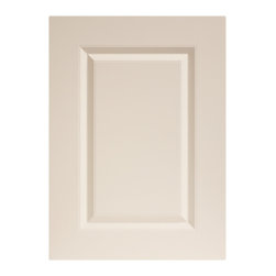 Profile D in Ontario White - Kitchen Cabinetry