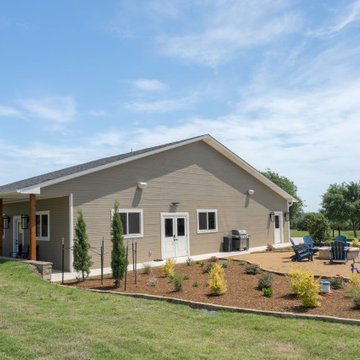 The Perfect Place to Host | Contemporary ADU & Sports Court in Edmond, Oklahoma