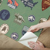Jurassic World Badges Peel & Stick Wallpaper