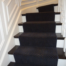 Carpet on stairs