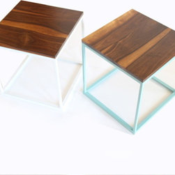 Alex Drew & No One - TENNESSEE WALNUT SIDE TABLES - Side Tables And End Tables